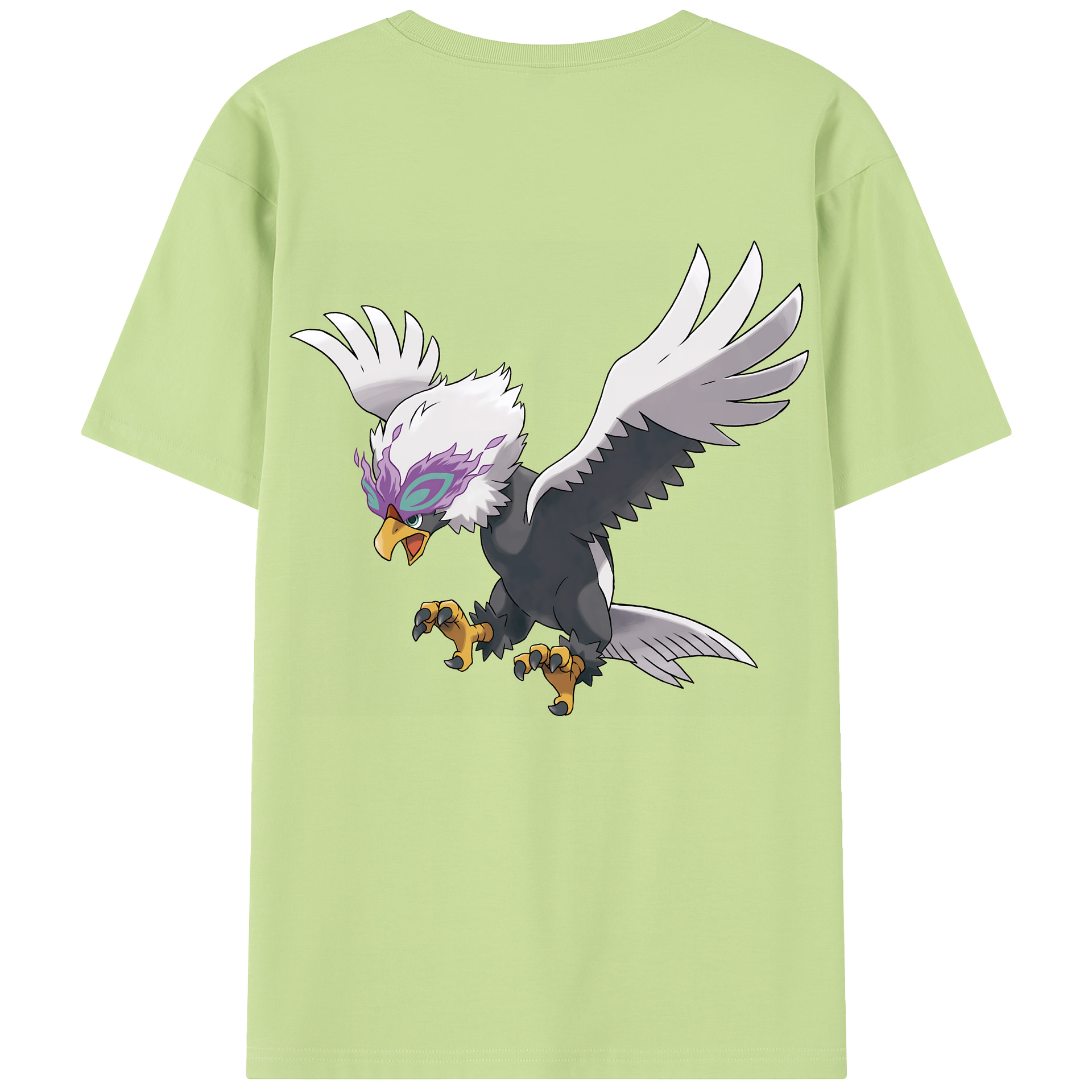 （画像用） ポケットモンスター Pokémon 綿100％半袖Tシャツ（背面プリント）